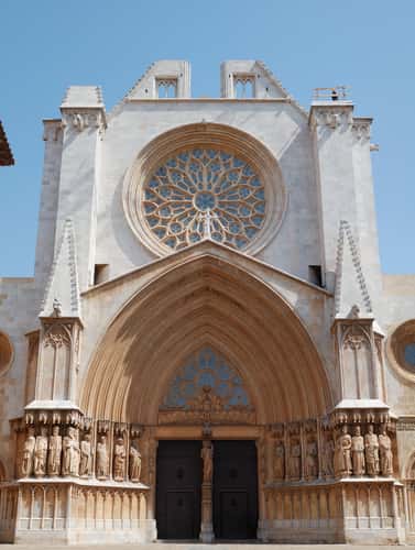 Entrance of the Cathedral of Tarragona