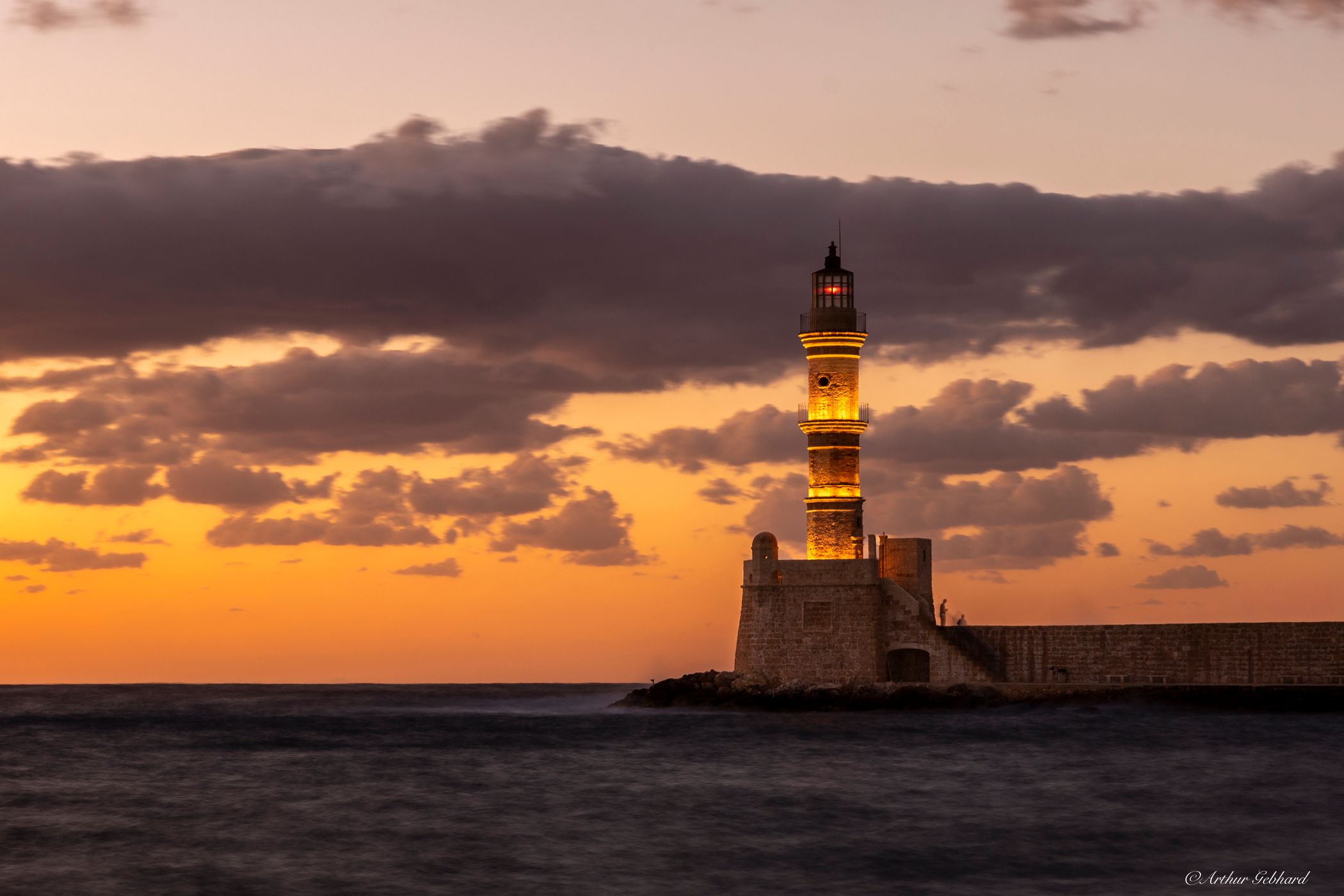 Chania Harbour, Greece
