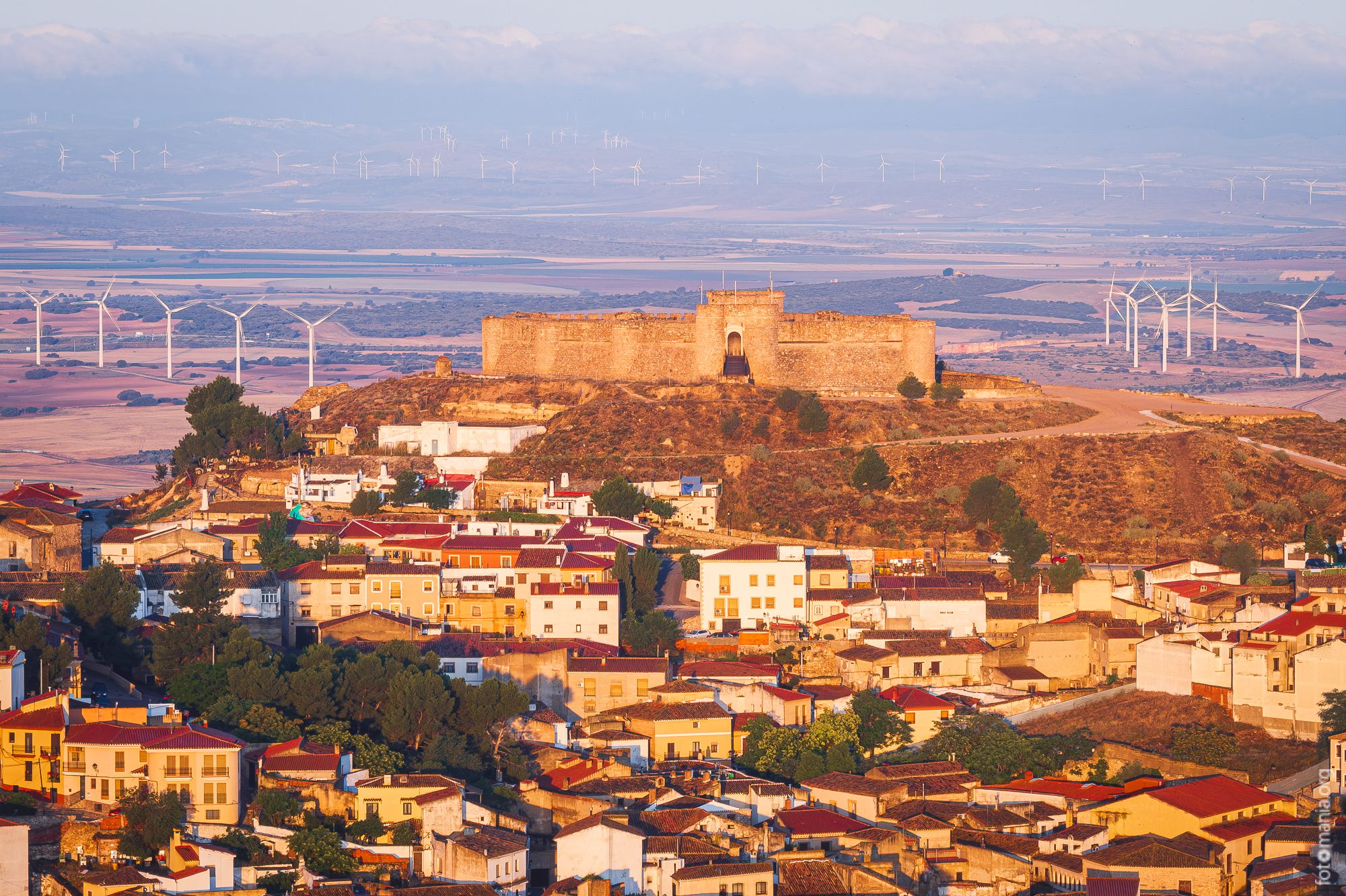 Chinchilla de Montearagón (drone), Spain