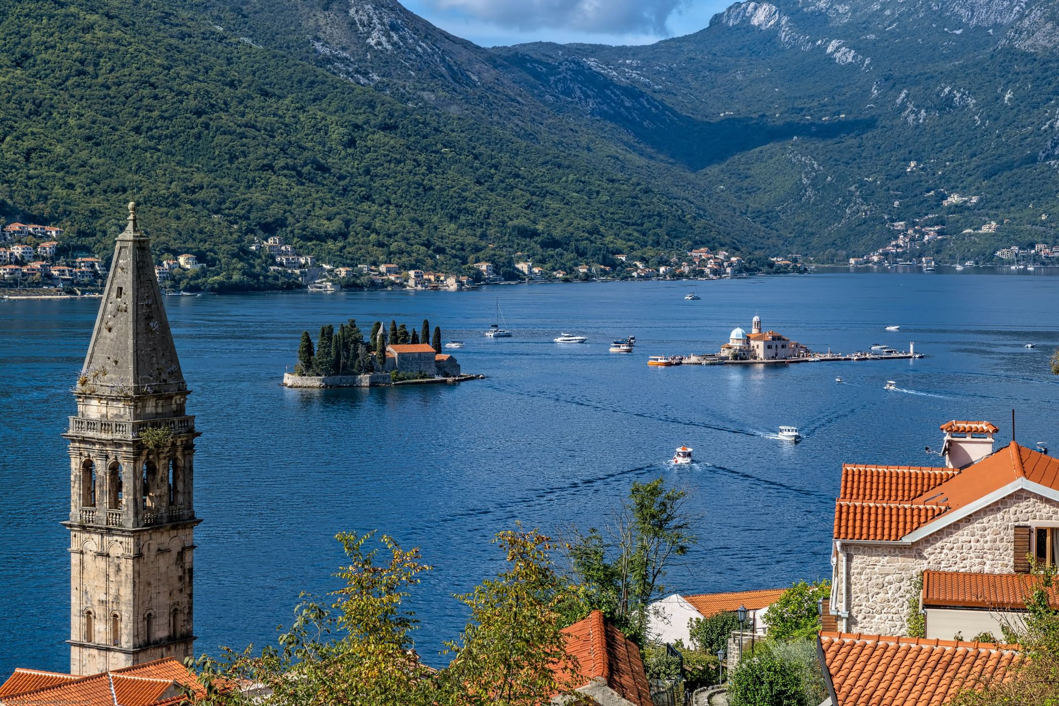 Church of Our Lady of Skrpjela, Bay of Kotor, Montenegro