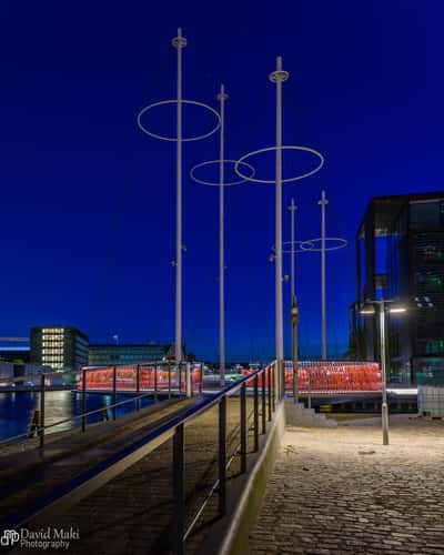 Cirkel bro (Circle bridge) by Olafur Eliasson, Copenhagen