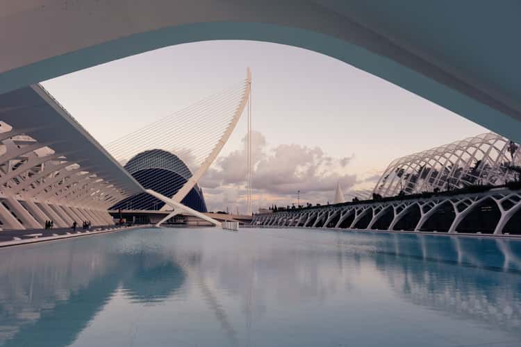 Hemisfèric & Ciudad de las Artes, west view