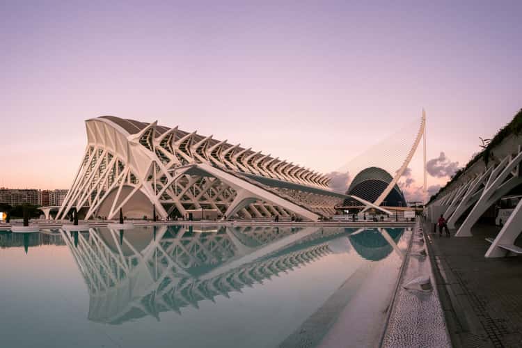 Hemisfèric & Ciudad de las Artes, west view