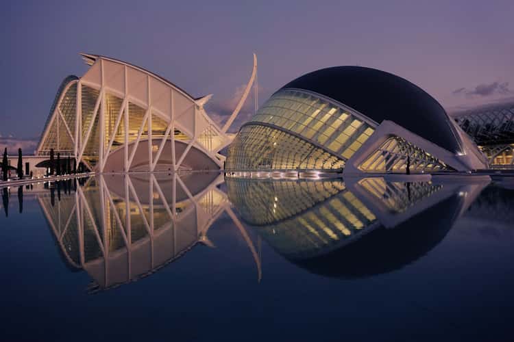 Hemisfèric & Ciudad de las Artes, east view