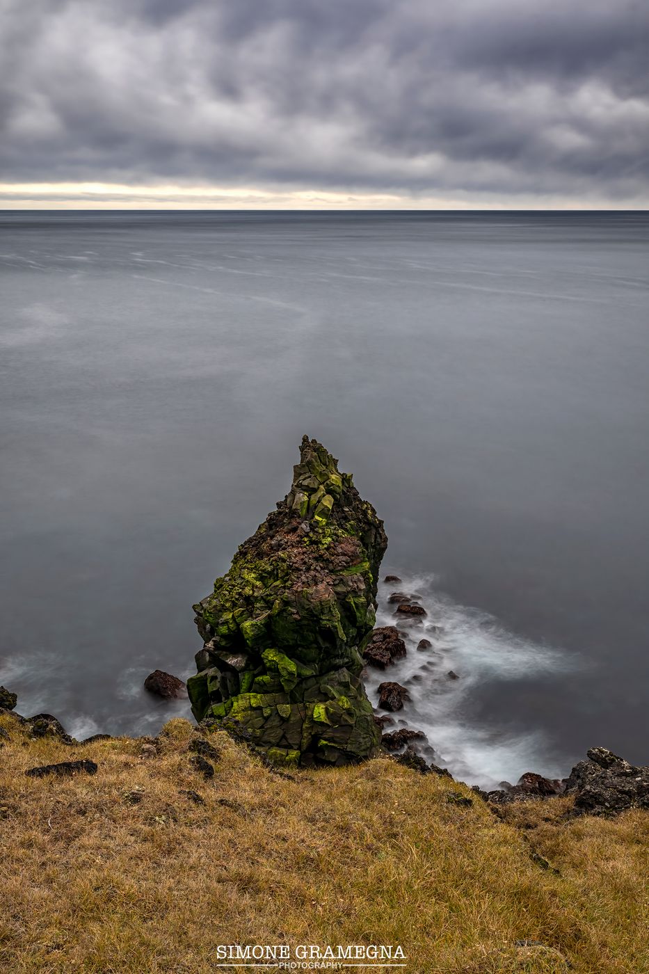 Cliffs at Svörtuloft, Iceland