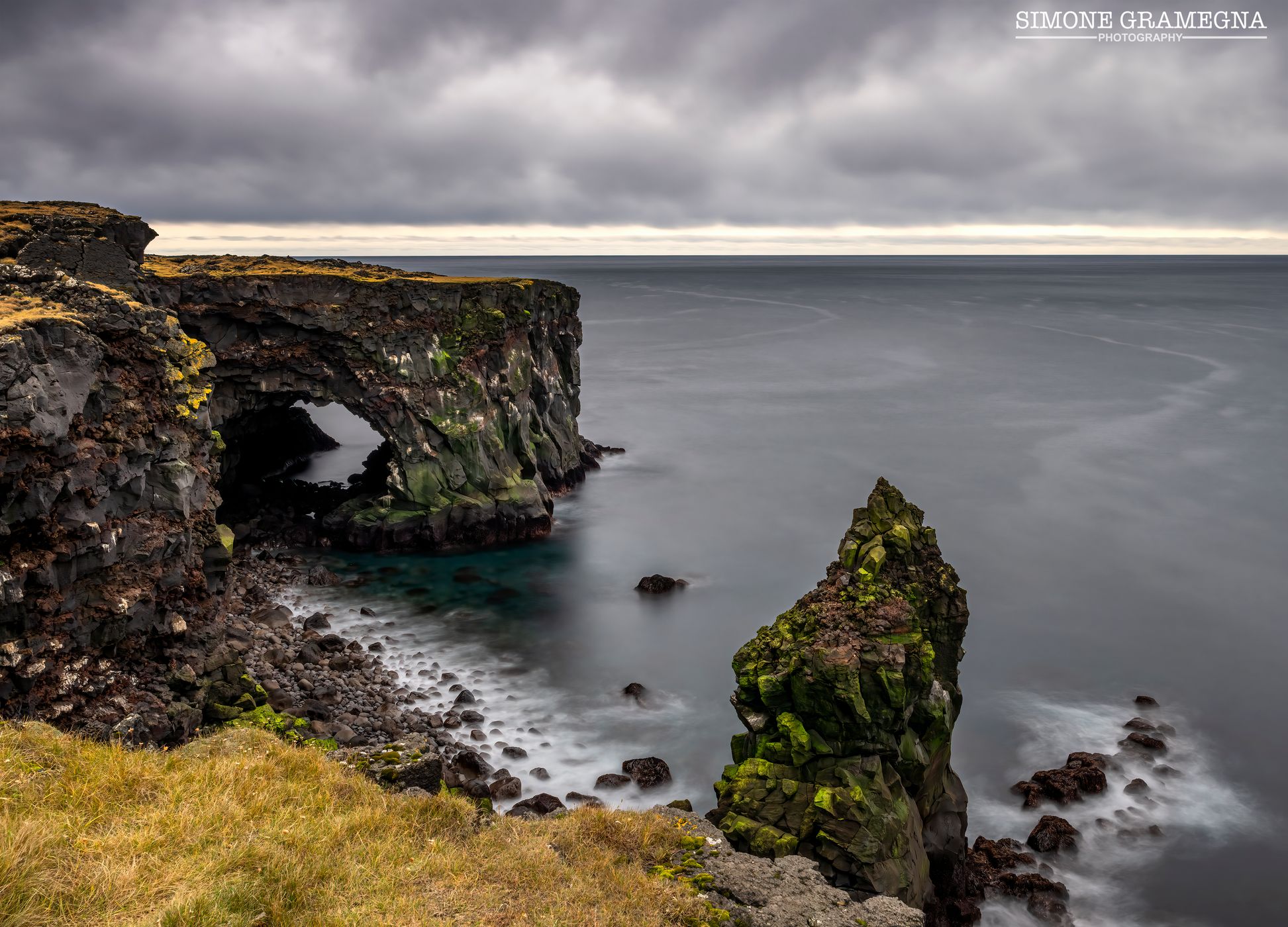 Cliffs at Svörtuloft, Iceland