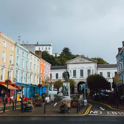 Colorful houses in Cobh, Ireland, Ireland
