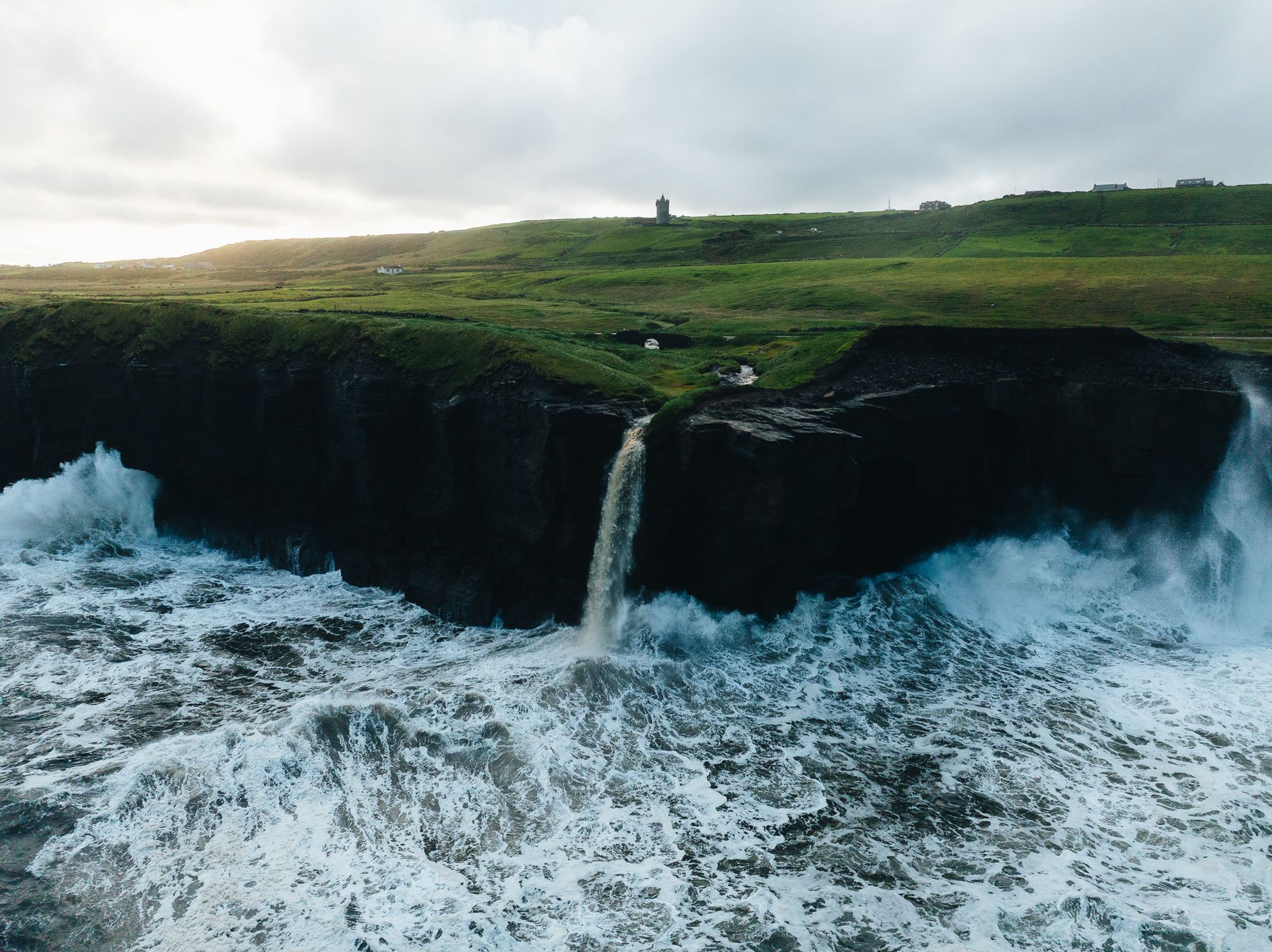 Doolin Waterfall, Ireland, Ireland