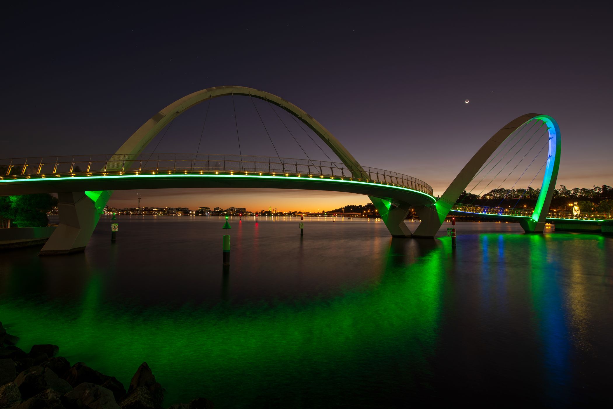 Elizabeth Quay Bridge, Australia