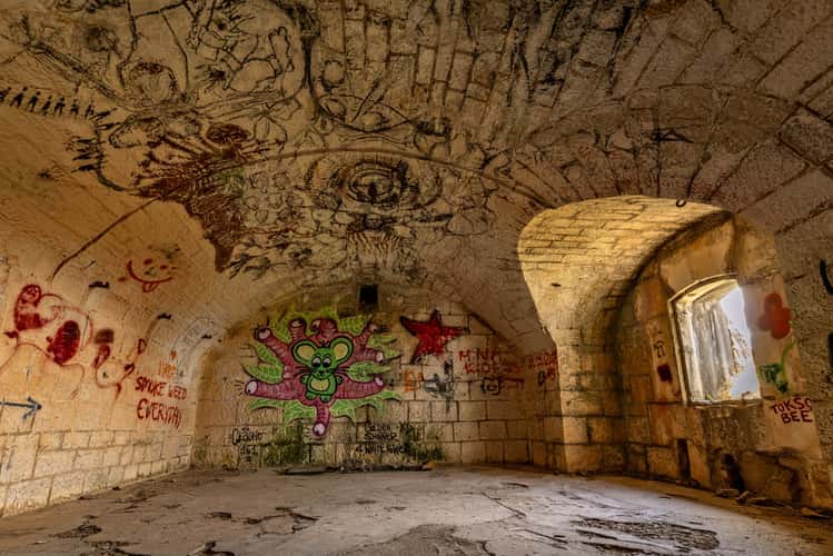 Fortress Gorazda, Bay of Kotor, Montenegro