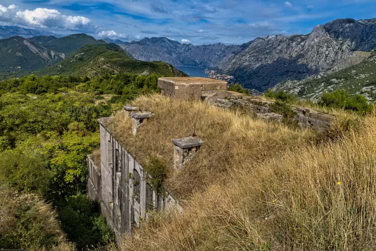 Fortress Gorazda, Bay of Kotor, Montenegro