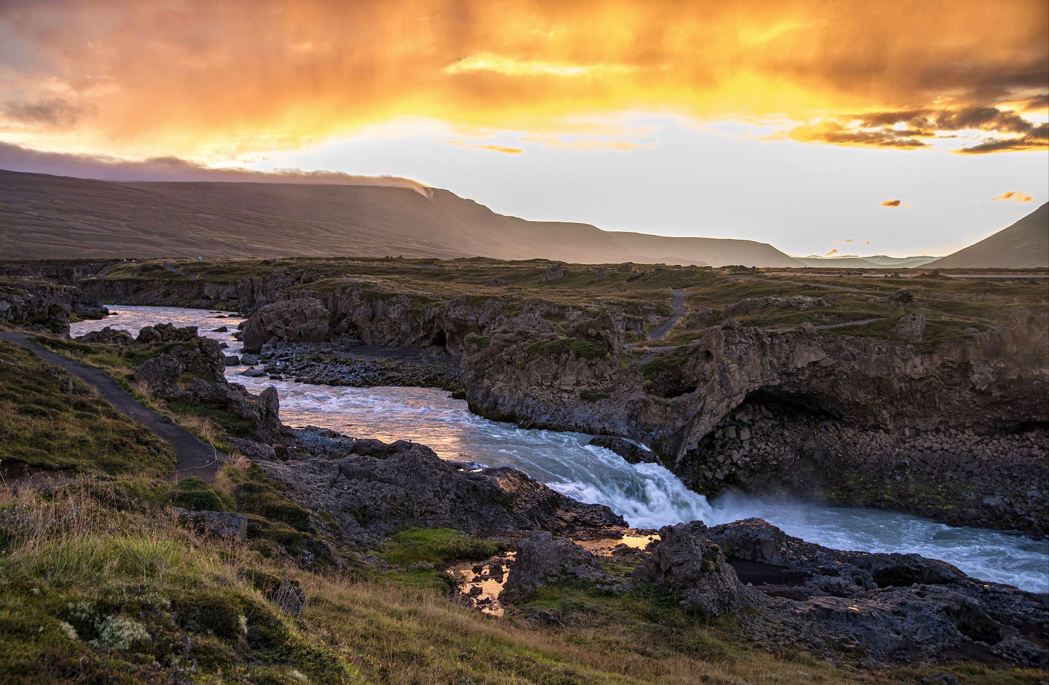 Geitafoss, Iceland