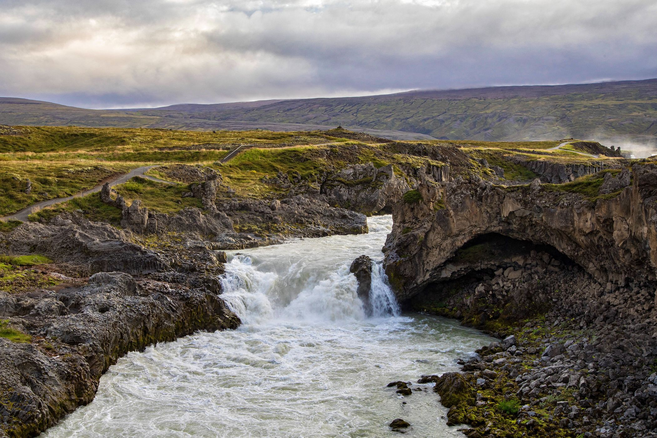 Geitafoss, Iceland