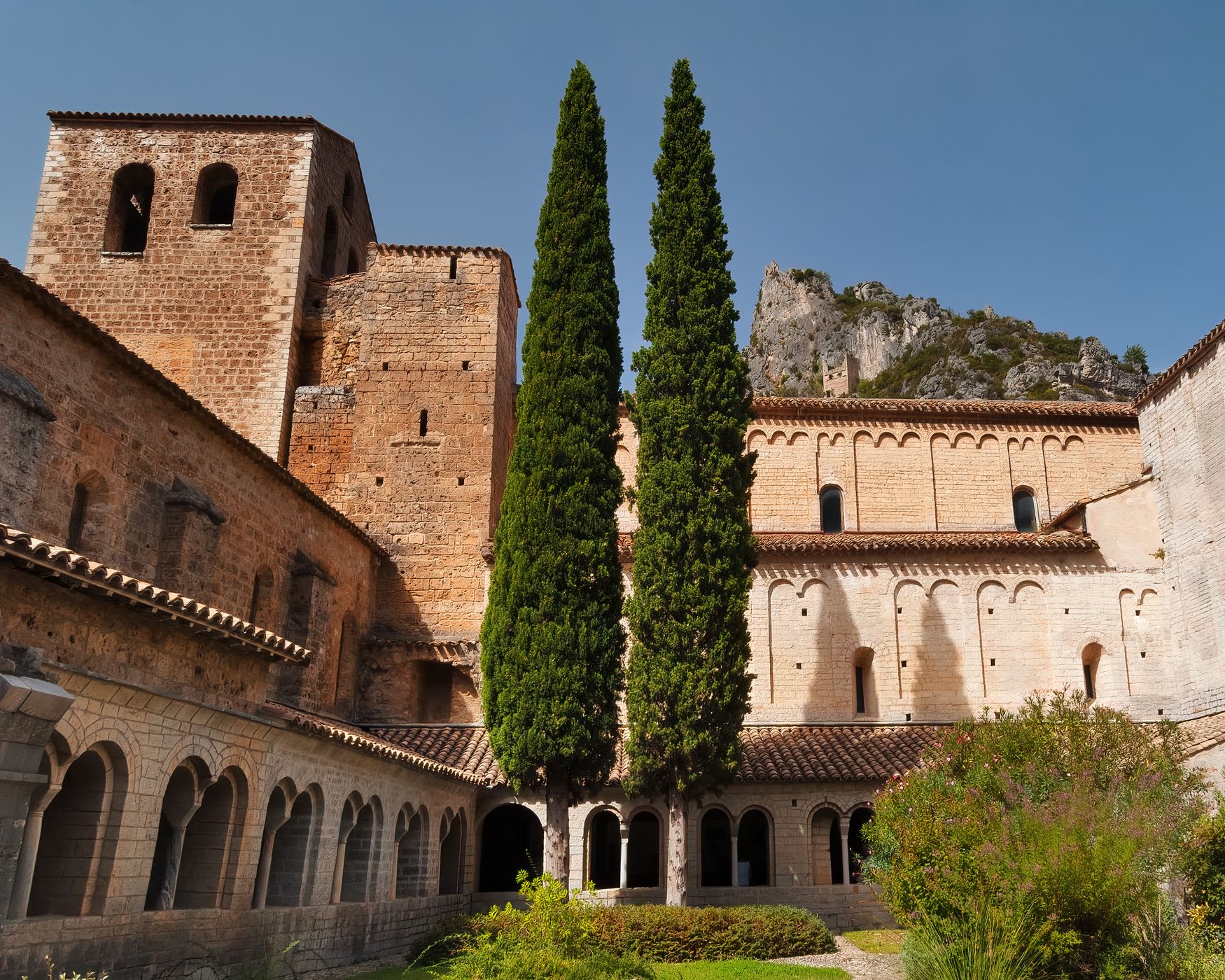 Gellone Abbey, Saint Guilhem-le-Désert, France, France