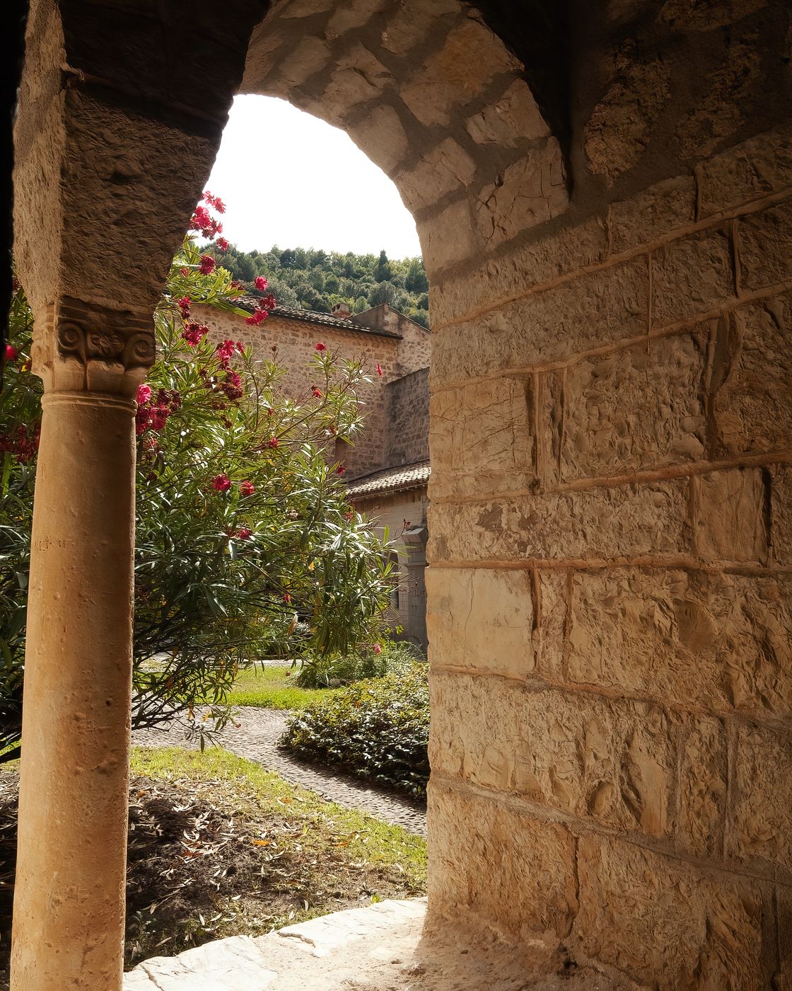 Gellone Abbey, Saint Guilhem-le-Désert, France, France