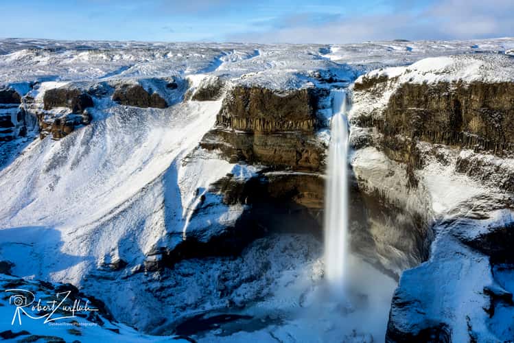 Haifoss waterfall