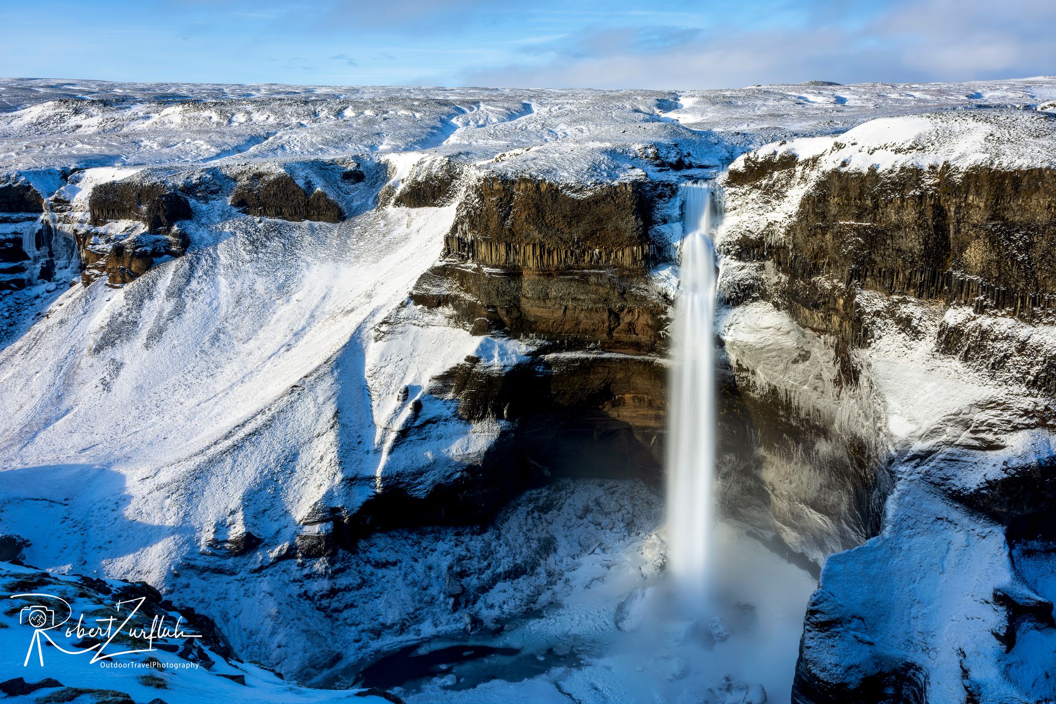 Haifoss waterfall, Iceland