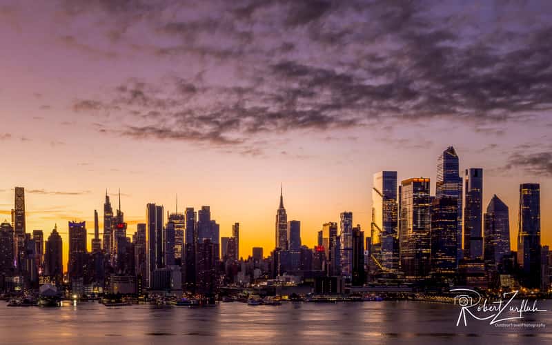 Hamilton Park in Weehawken, New Jersey - NYC View