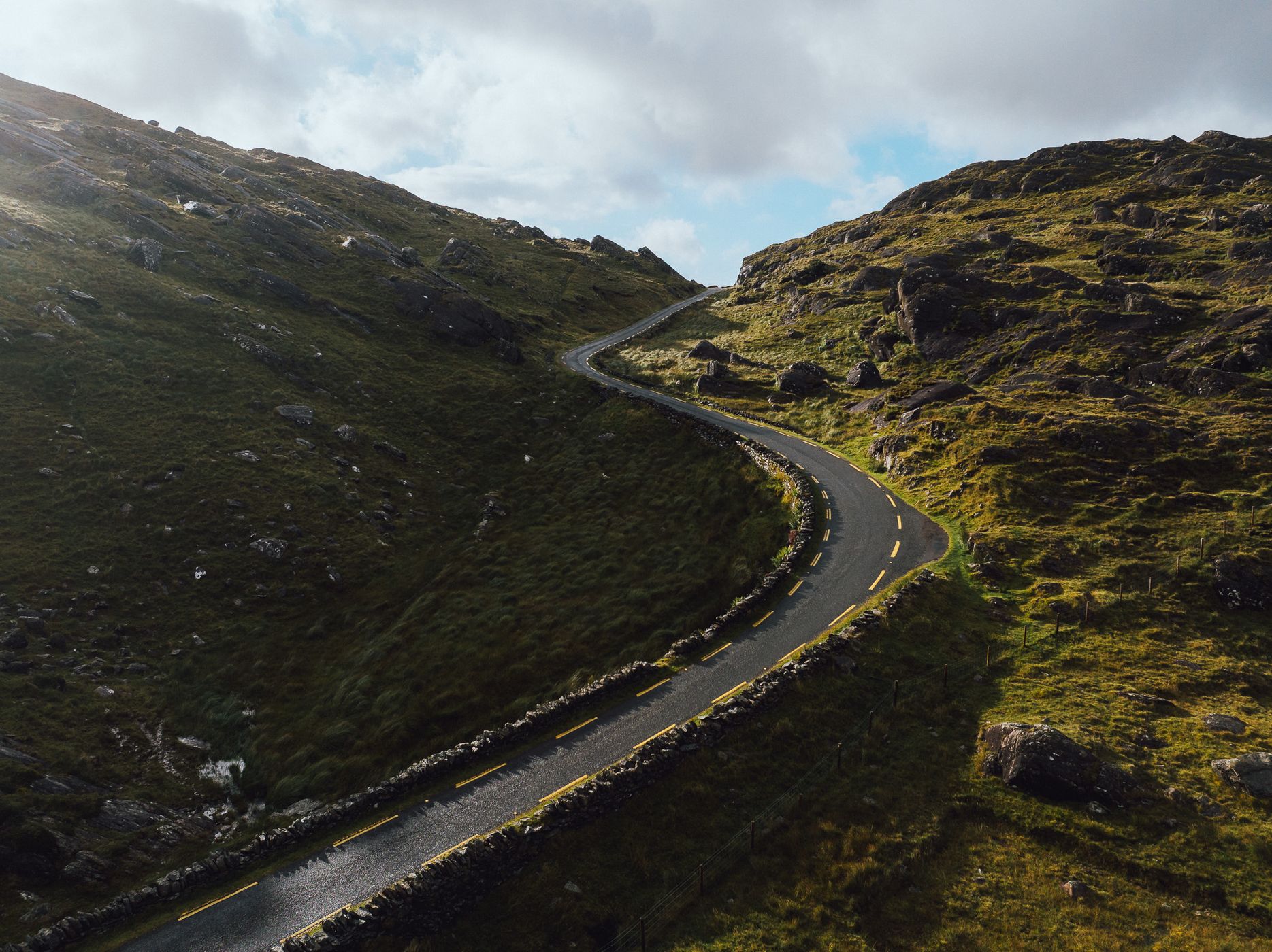 Healy Pass snake curve, Ireland, Ireland