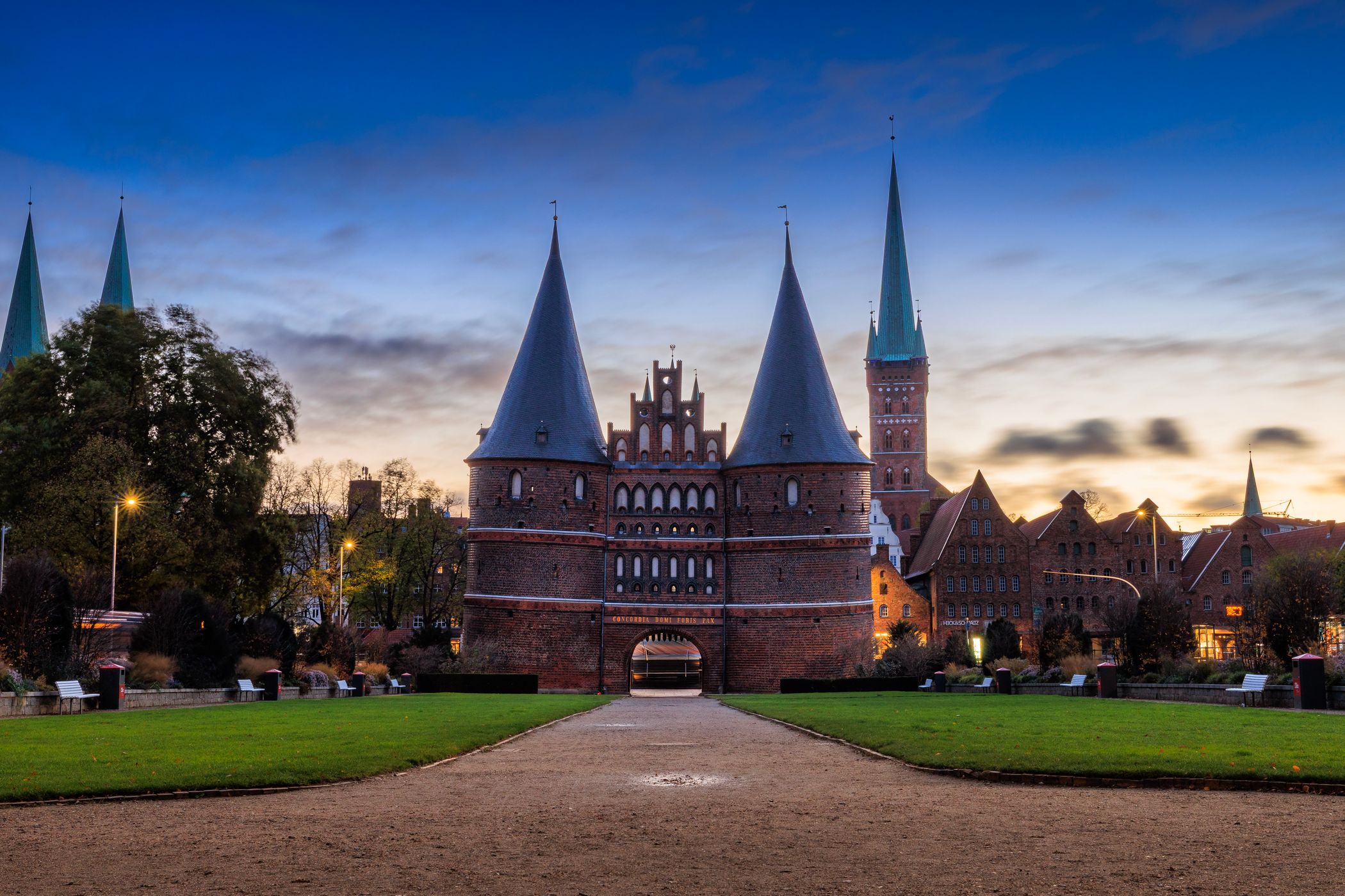 Holsten Gate Lübeck, Germany