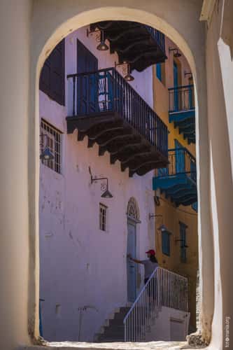 Inside old town of Kastellorizo