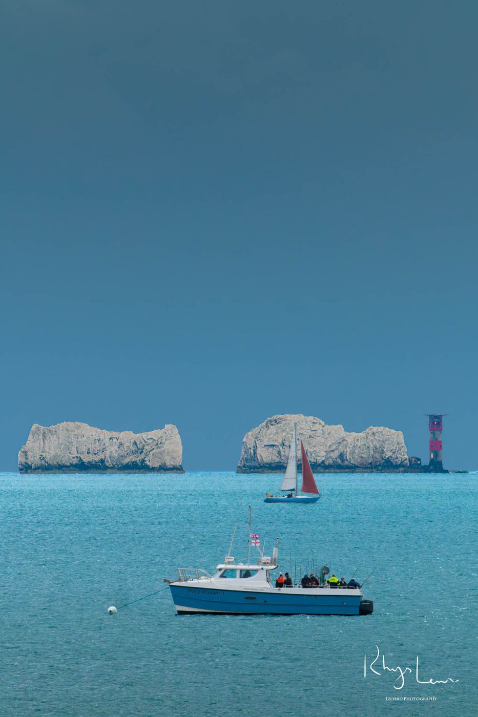 Isle of Wight from Milford on Sea, United Kingdom