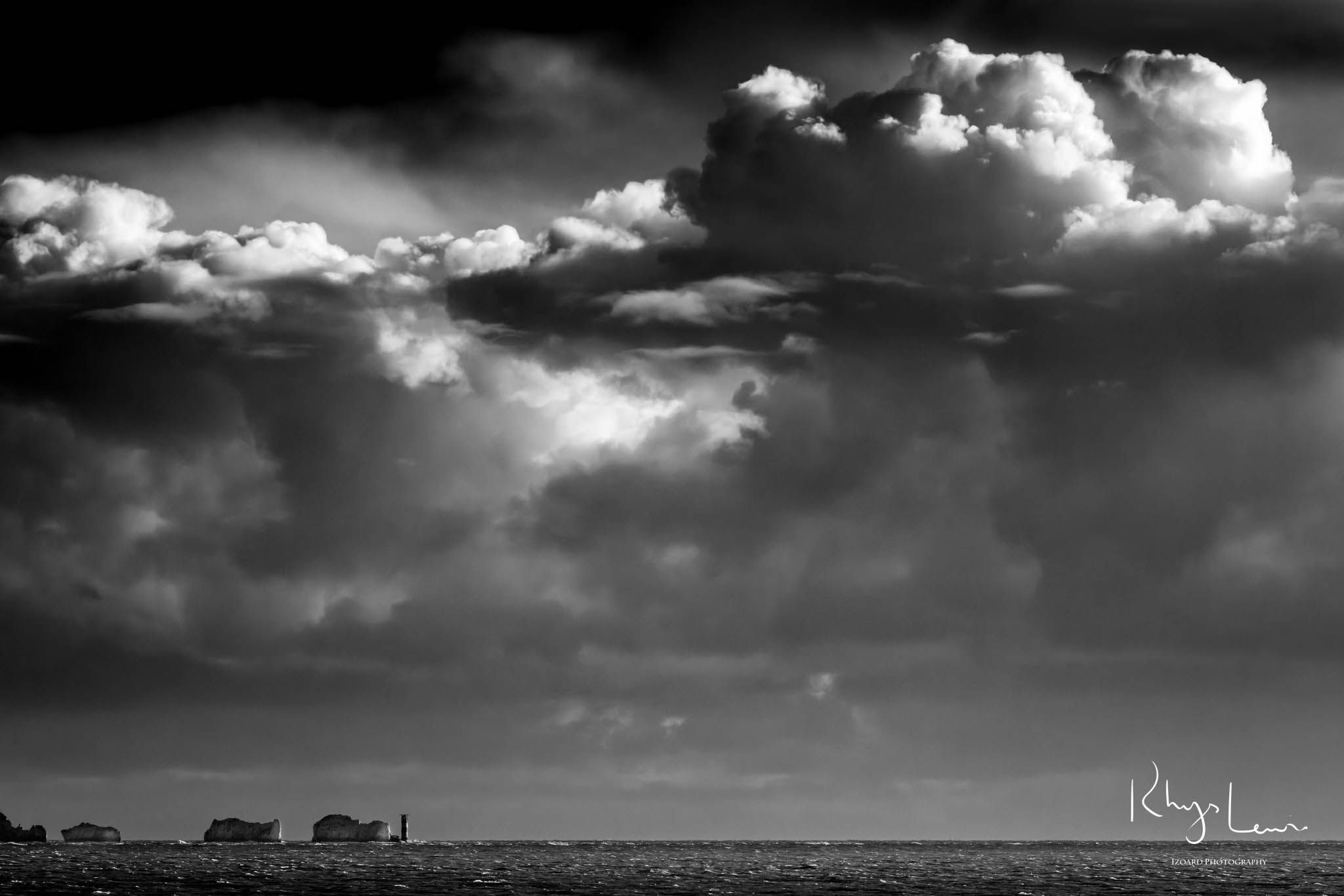 Isle of Wight from Milford on Sea, United Kingdom