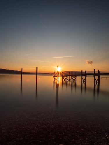Jetty at Strandhotel Löchnerhaus