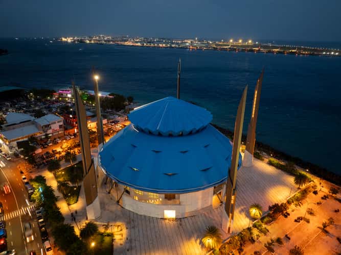 King Salman Mosque - Maldives Islands