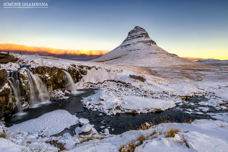 Kirkjufell Waterfall with Kirkjufell