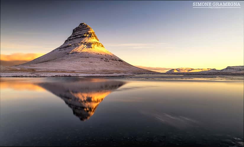 Reflection pool at Kirkjufell