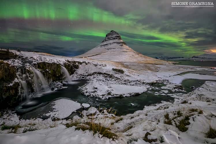 Kirkjufell Waterfall with Kirkjufell