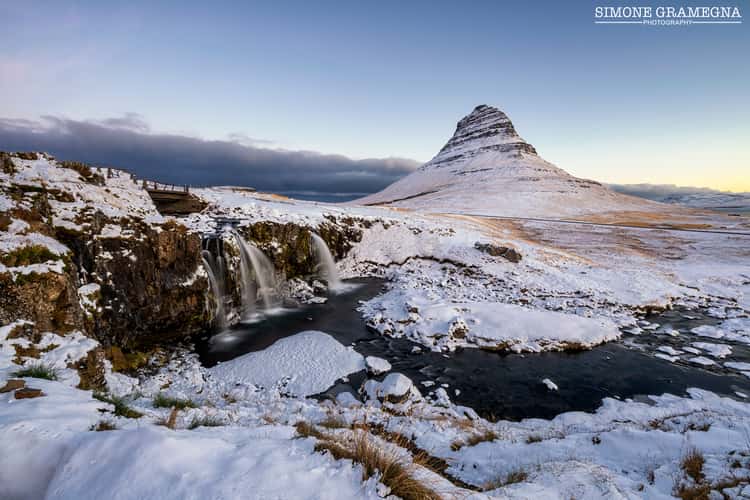 Kirkjufell Waterfall with Kirkjufell