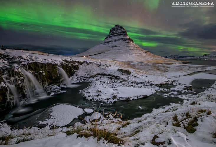 Kirkjufell Waterfall with Kirkjufell