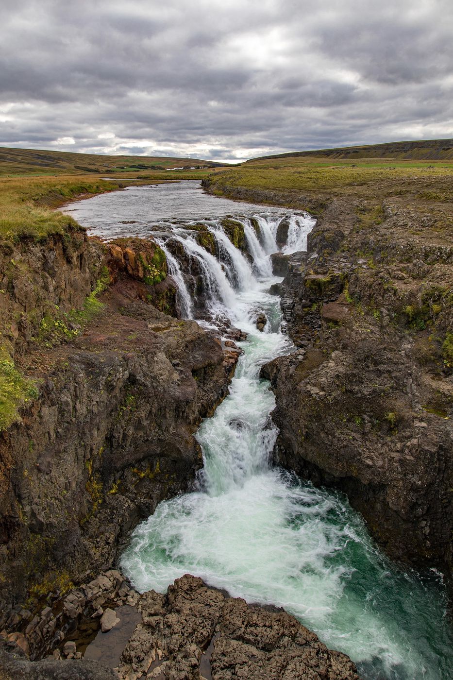 Kolufoss Waterfall, Iceland
