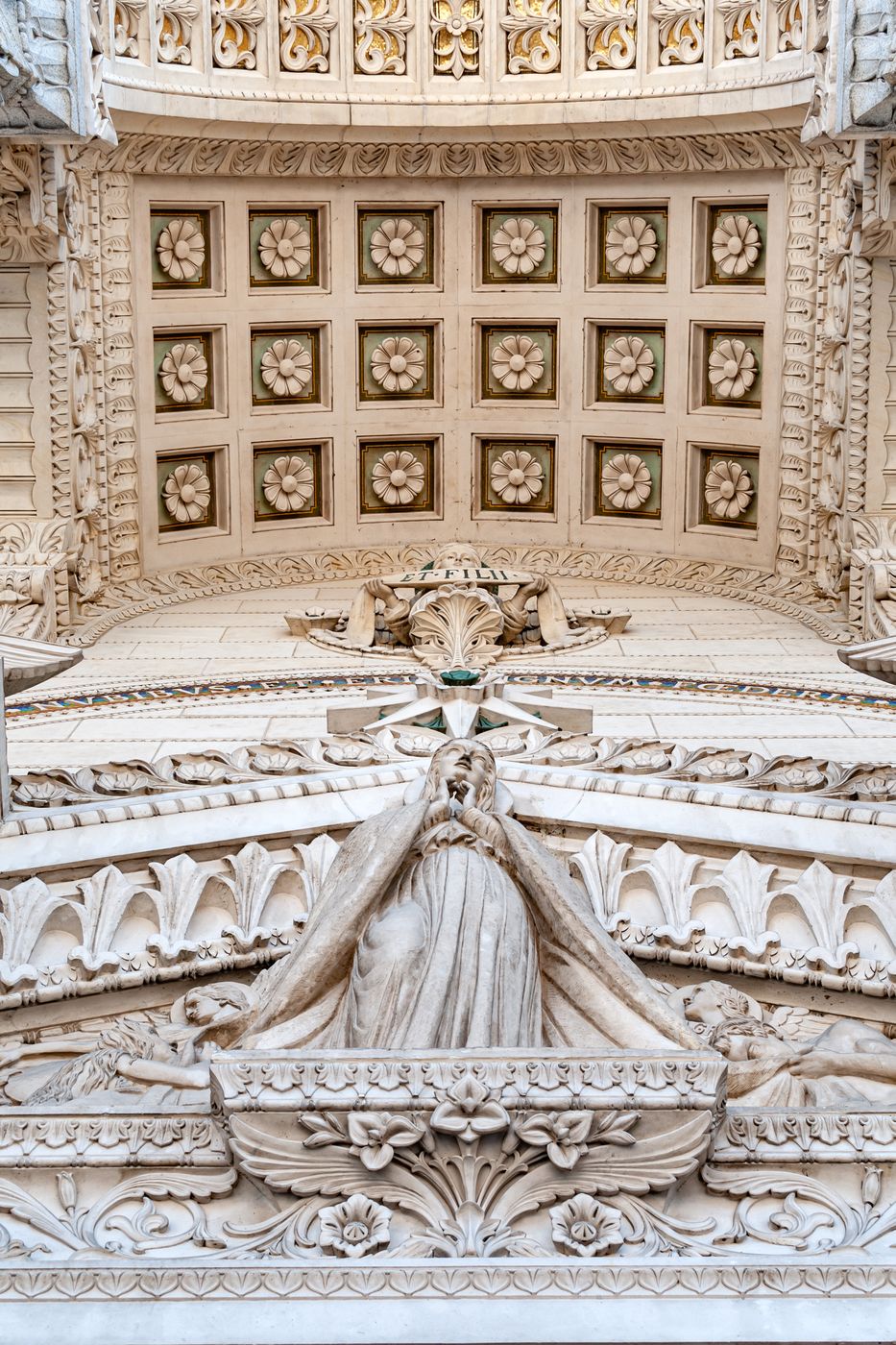 La Basilique Notre Dame de Fourvière, Lyon, France