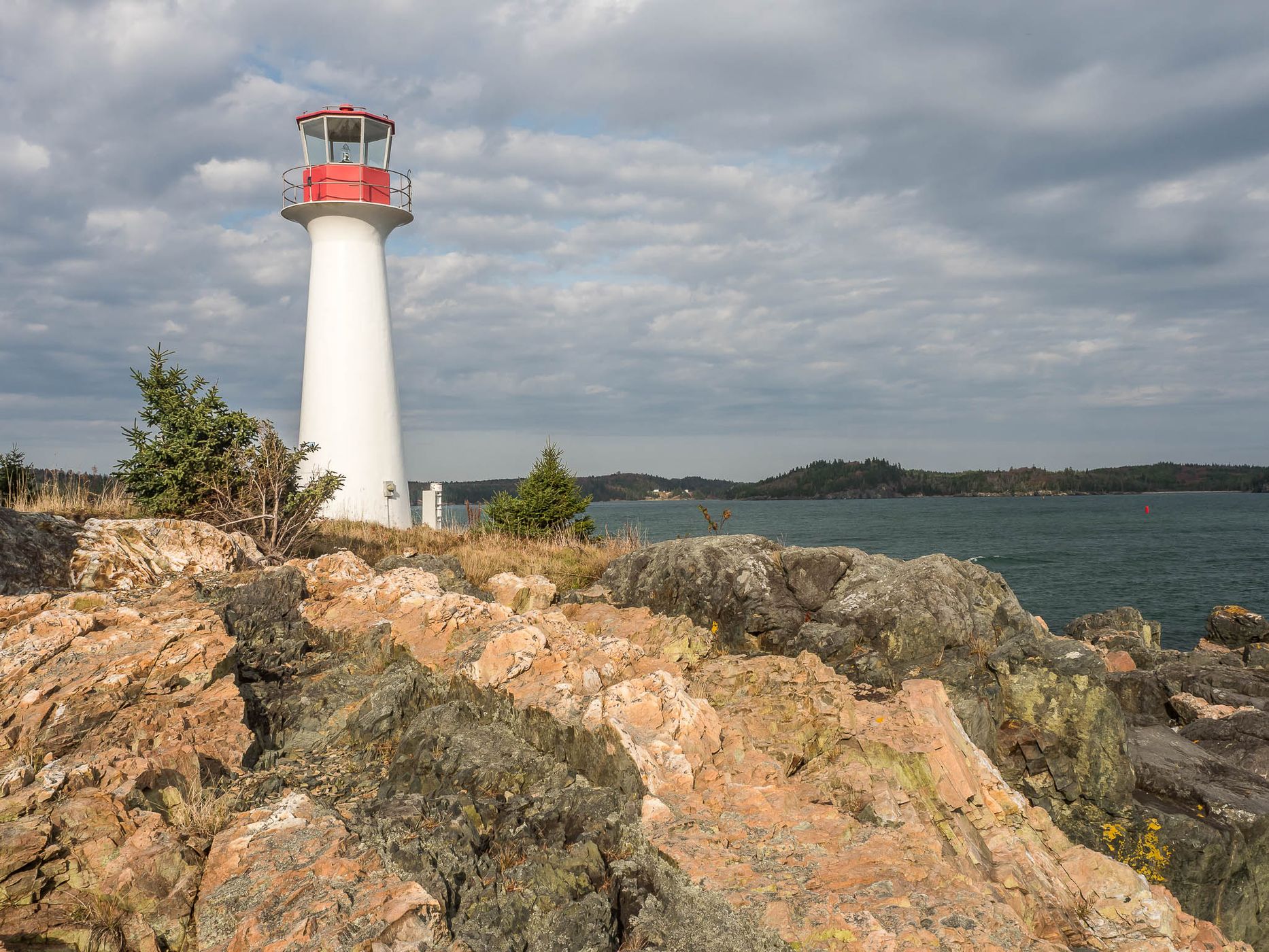 Lighthouse Point Lighthouse, Beaver Harbour, New Brunswick, Canada
