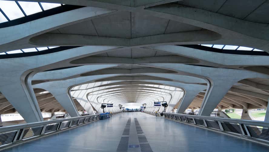 Lyon - Saint Exupery Train Station