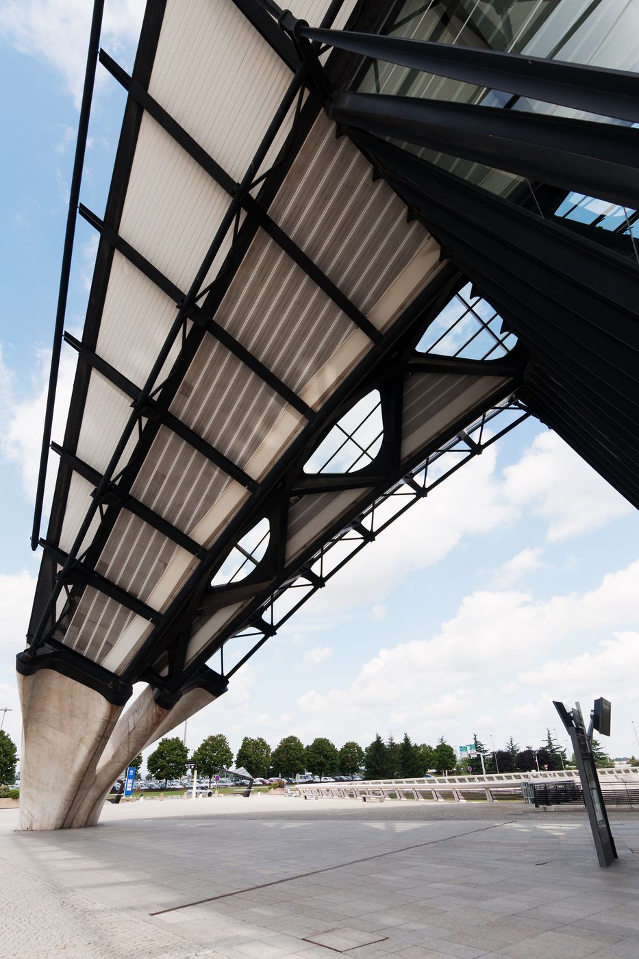 Lyon - Saint Exupery Train Station, France