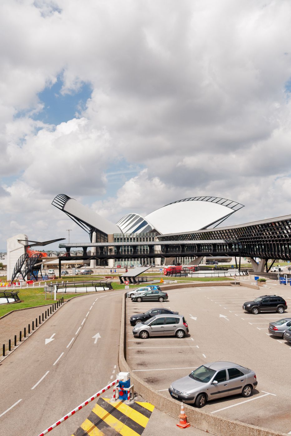 Lyon - Saint Exupery Train Station, France