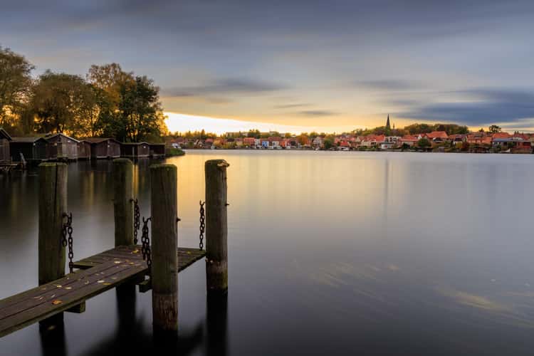 Malchow city view