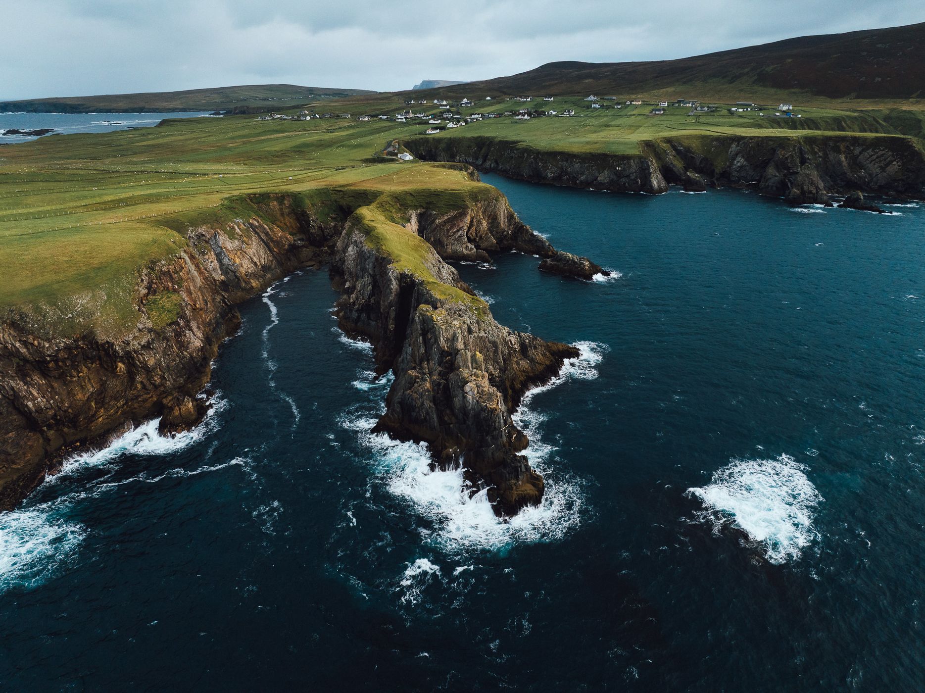 Malin Beg Cliffs, Ireland, Ireland