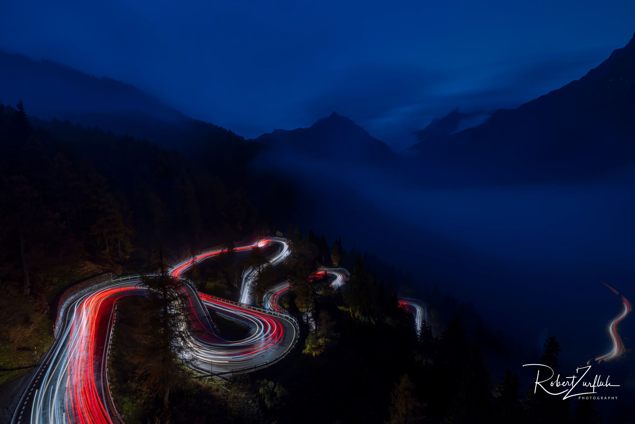 Maloja Pass Road, Switzerland