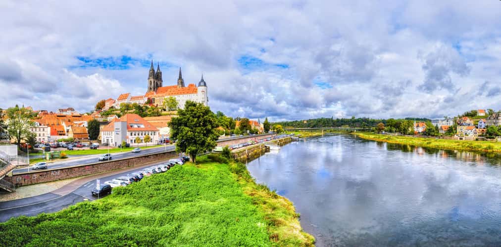 Meißen with Albrechtsburg and Dome