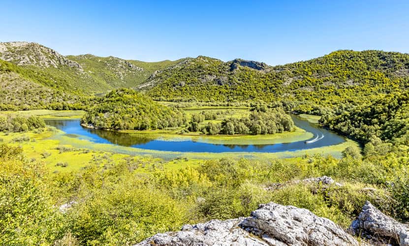 Mirador, Meandra Rijeke Crnojevica