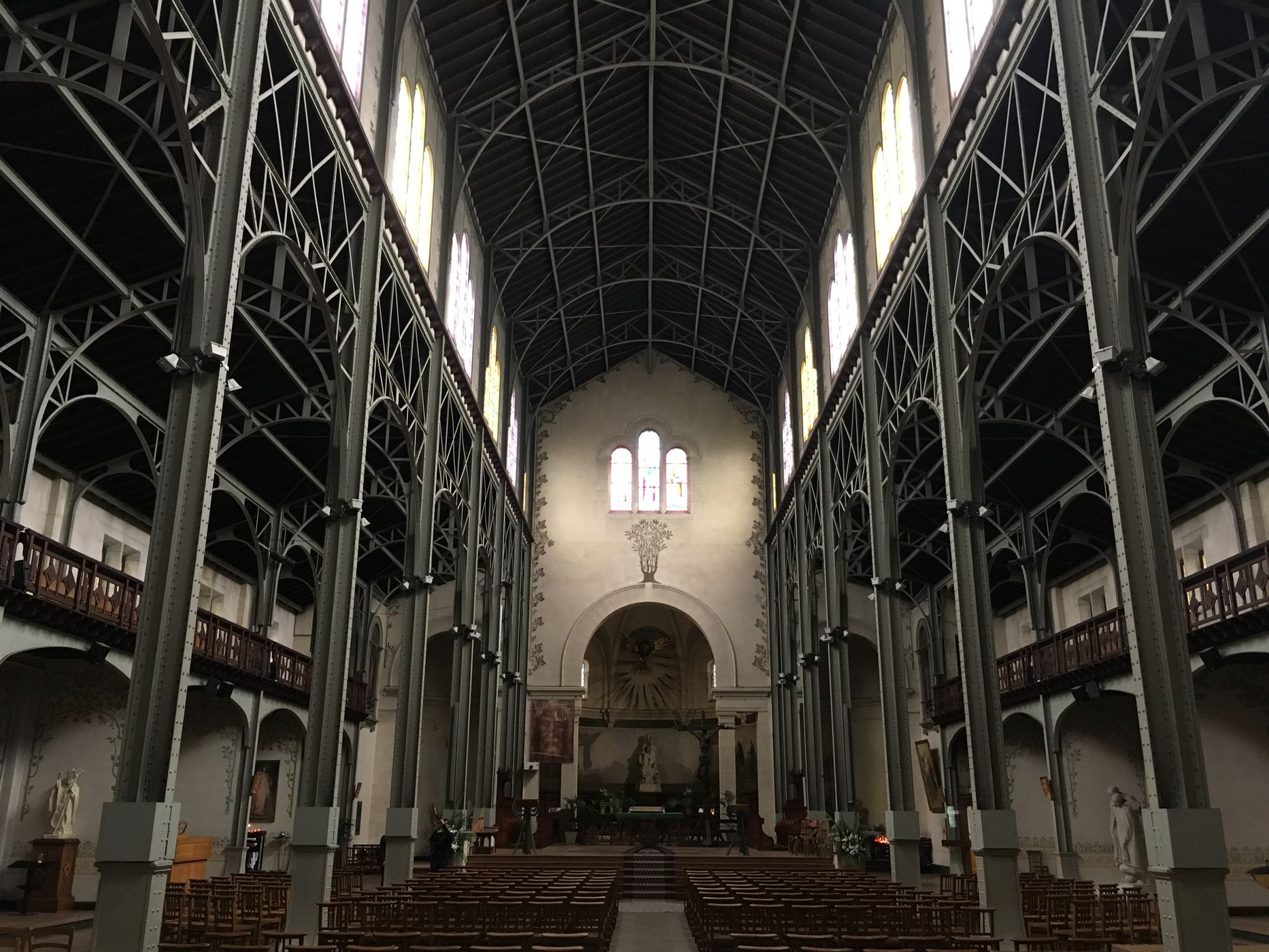 Notre-dame du Travail, Paris, France