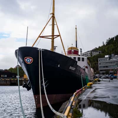 Old boat in Narvik, Norway
