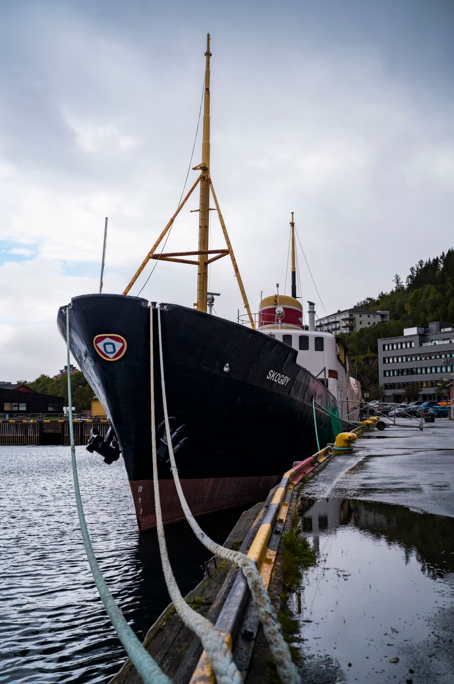 Old boat in Narvik, Norway
