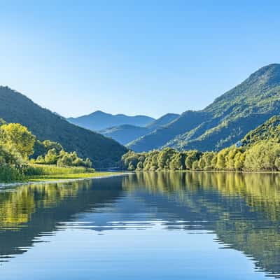 On Lake Skardar, Montenegro