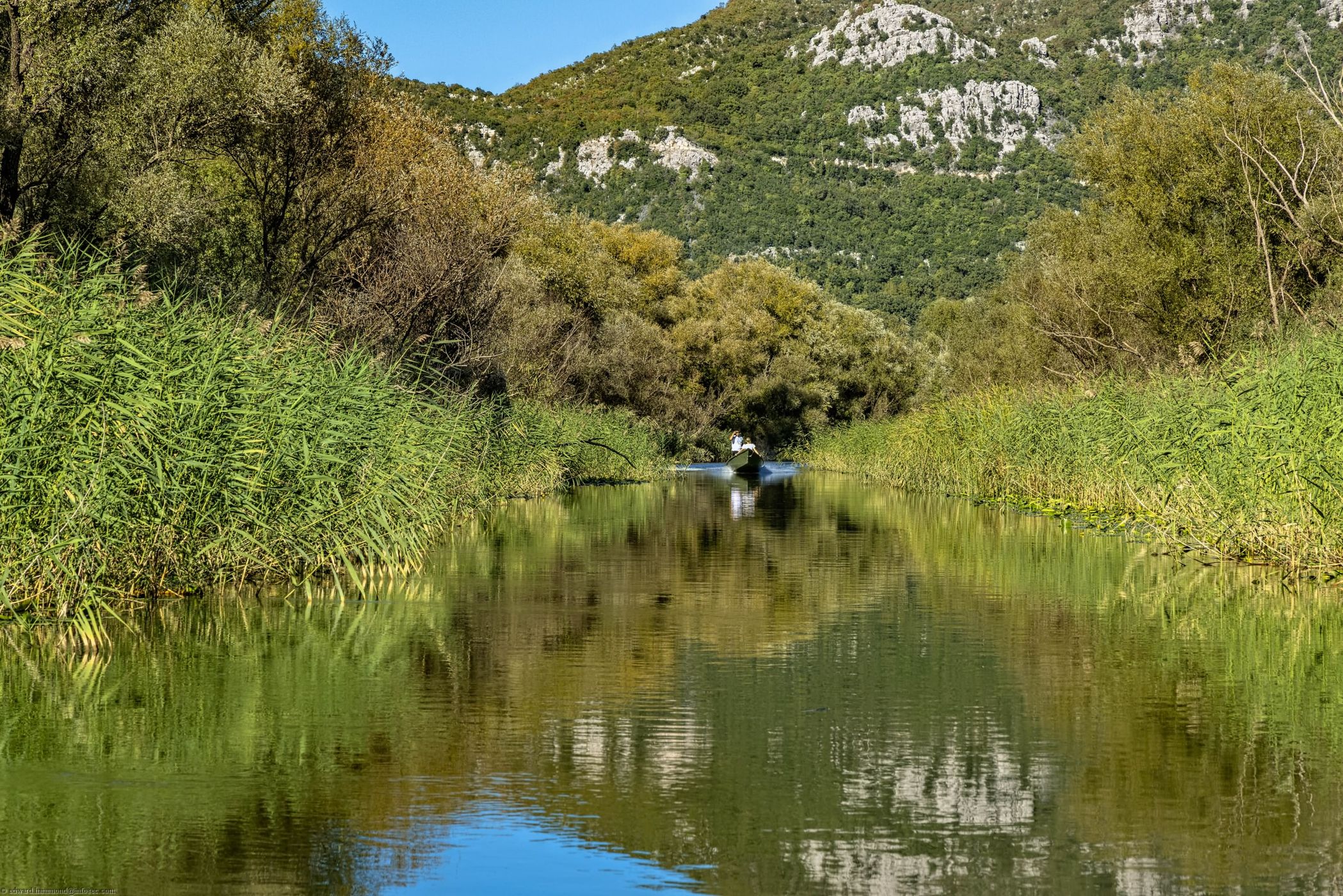 On Lake Skardar, Montenegro